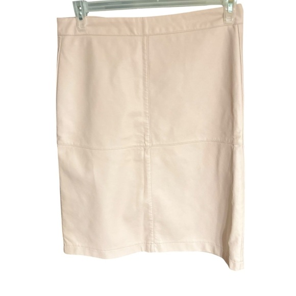 RW & CO   skirt sz 8   vegan leather,pencil  skirt, midi length , exc cond - Picture 5 of 10